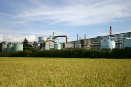 米子工場の外観